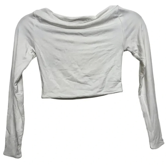 Ser.O.Ya NWT’s Artemis chest cut out long sleeve crop top. Size small - Picture 2 of 7